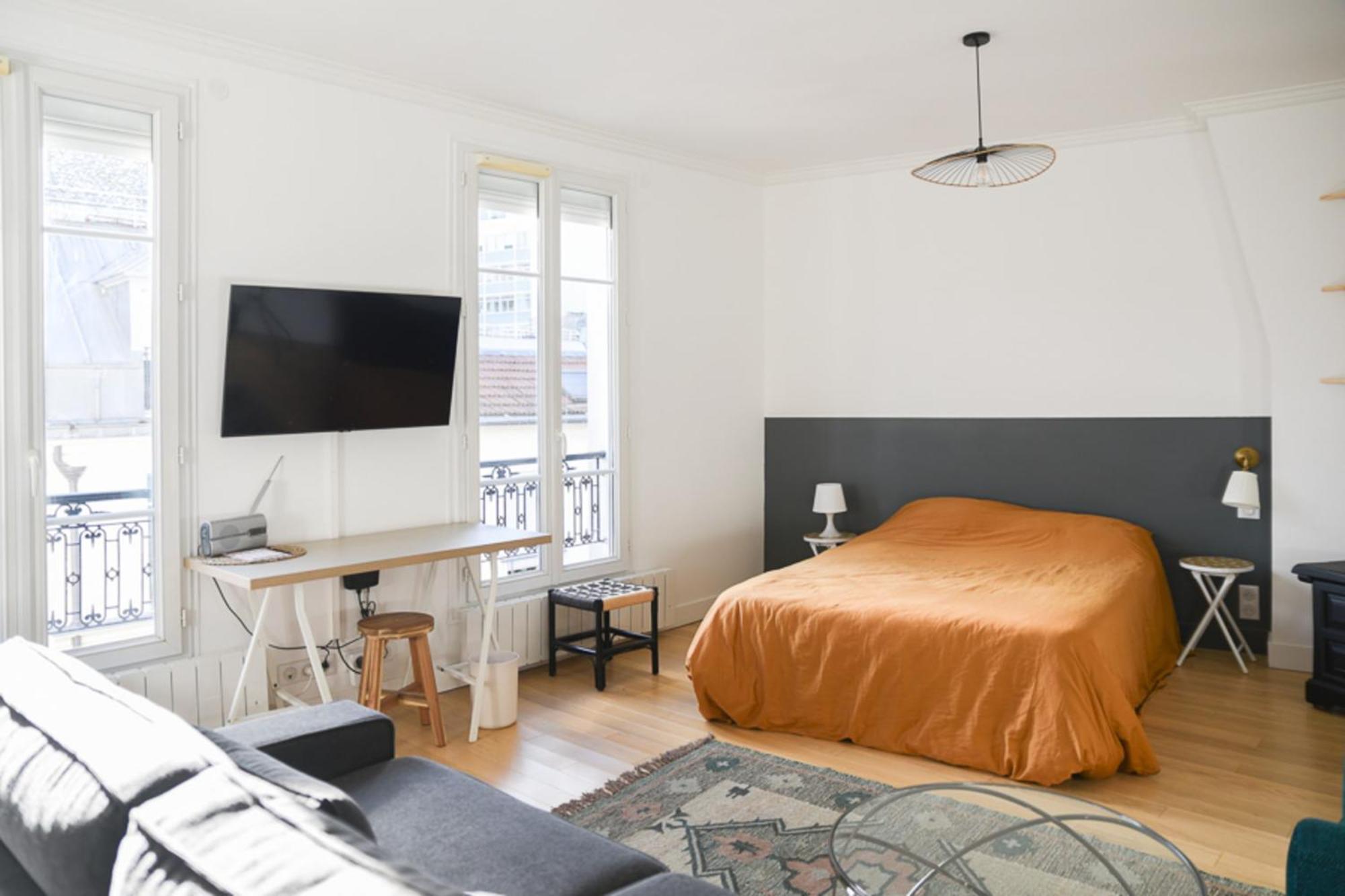 Renovated 31 M Love Cocoon In 14th Appartement